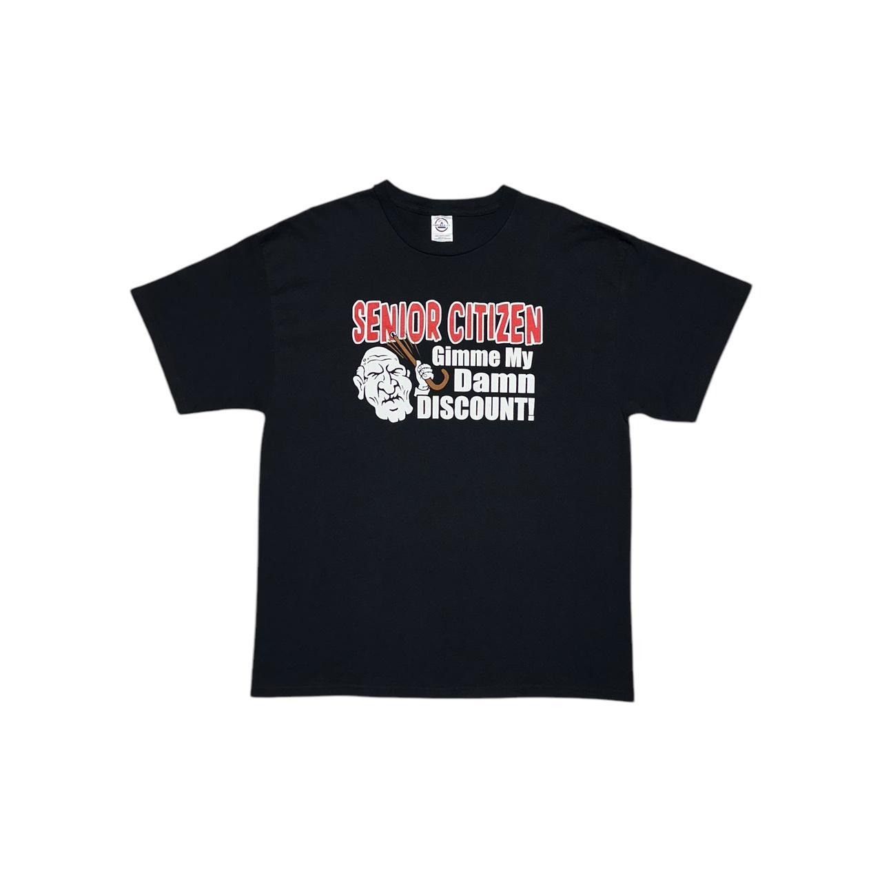 Vintage Y2k Senior Citizen Gimme My Discount Funny T Shirt Hoodie, Sweatshirt | FlexRushtees.com
