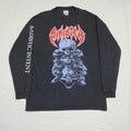 Vintage 90 S Sinister Diabolical Summoning L S Shirt