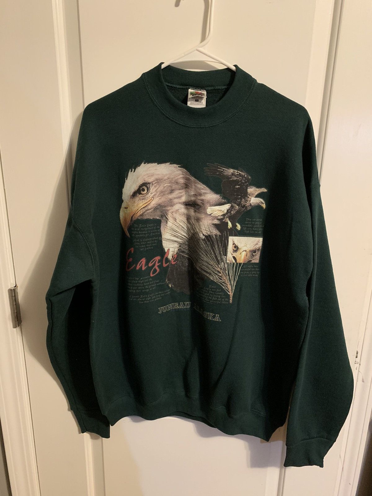 Vintage Fruit Of The Loom Eagle Sweater