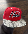 Mitchell Ness X Rsvp Gallery Mitchell Ness Rsvp Gallery Heat Red Python Cap Rare
