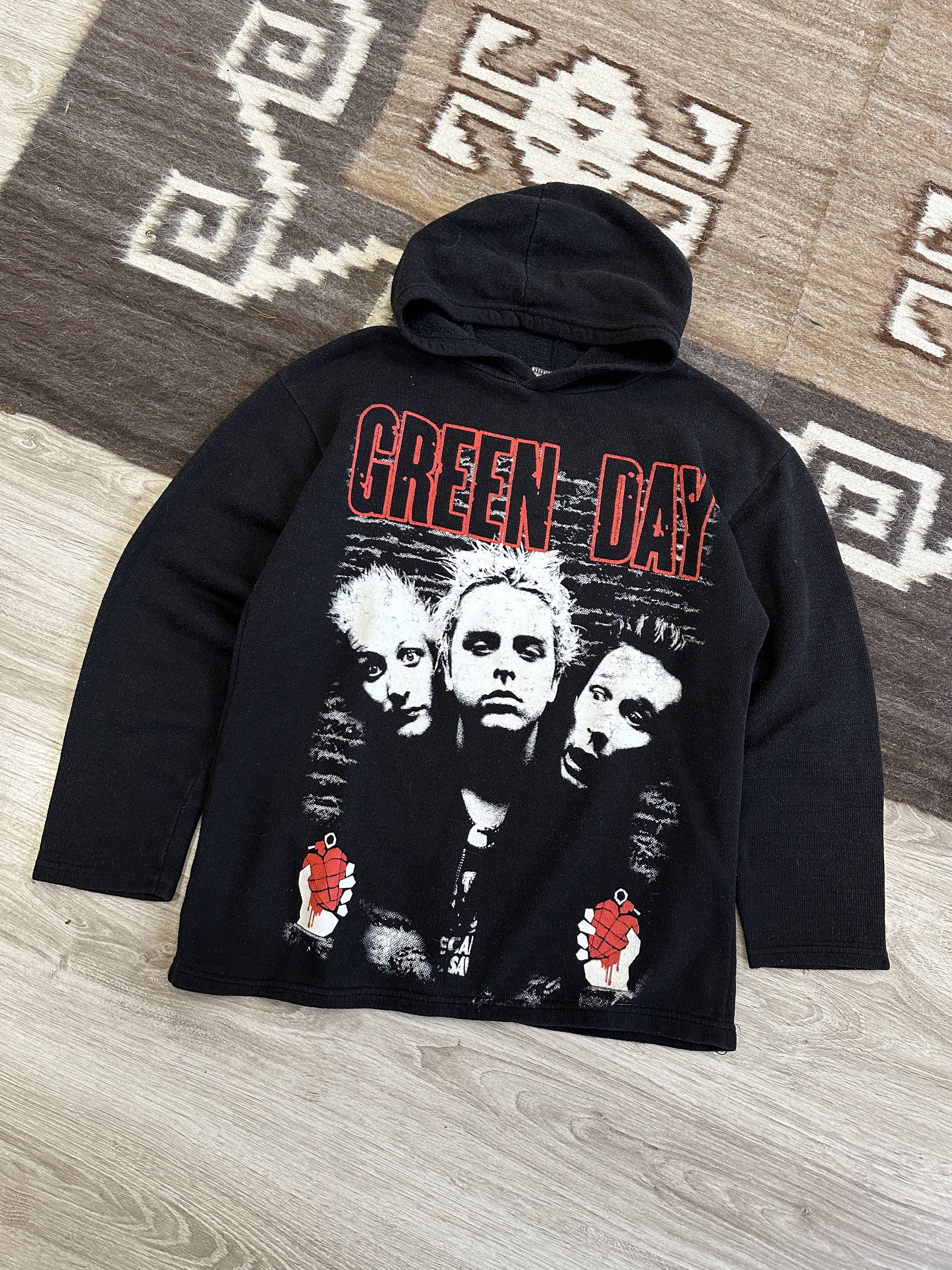 Other Green Day Vintage Full Printed Rock Band Hoodie 6368ac T-Shirts, Sweatshirt | FlexRushtees.com