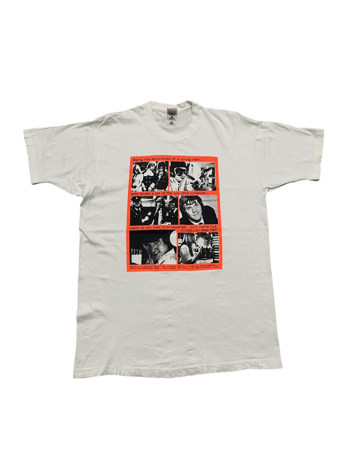 Vintage 90s A Clockwork Orange By Stanley Kubrick T Shirt Hoodie, Sweatshirt | FlexRushtees.com