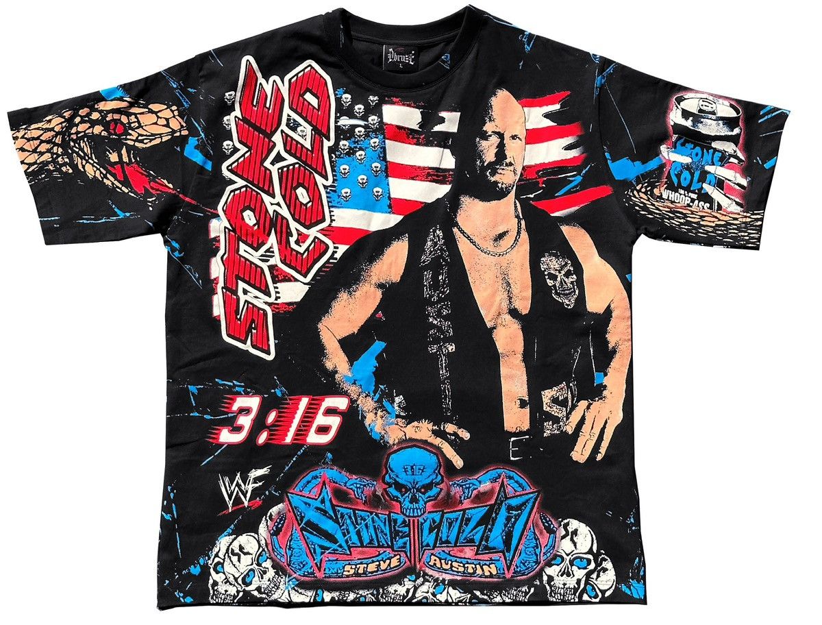 Darien Bruze Dbruze Stone Cold Steve Austin Aop Tee Xl Hoodie, Sweatshirt | FlexRushtees.com