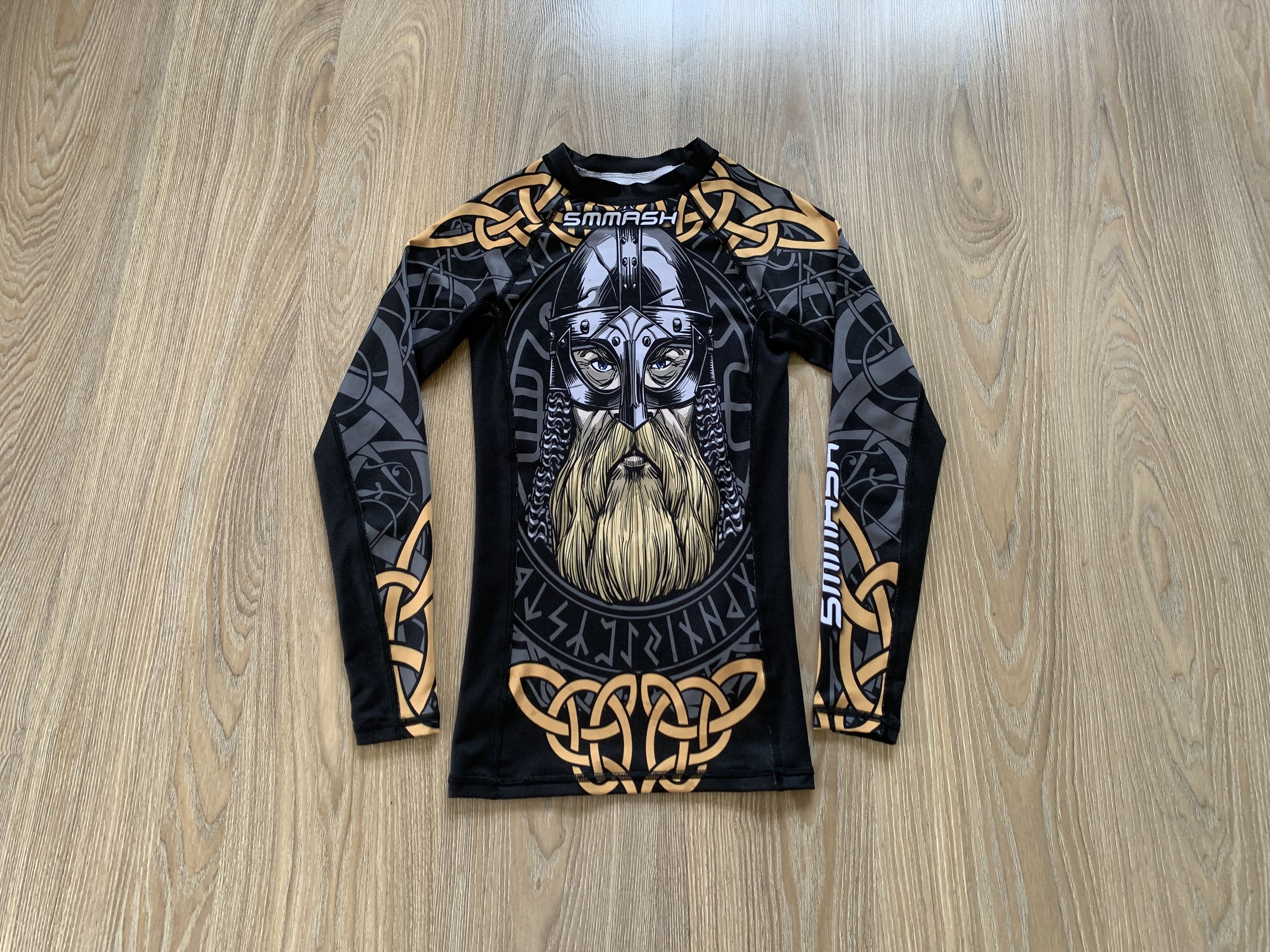 Flight Club Smmash Mma Viking Overprint Rashguard