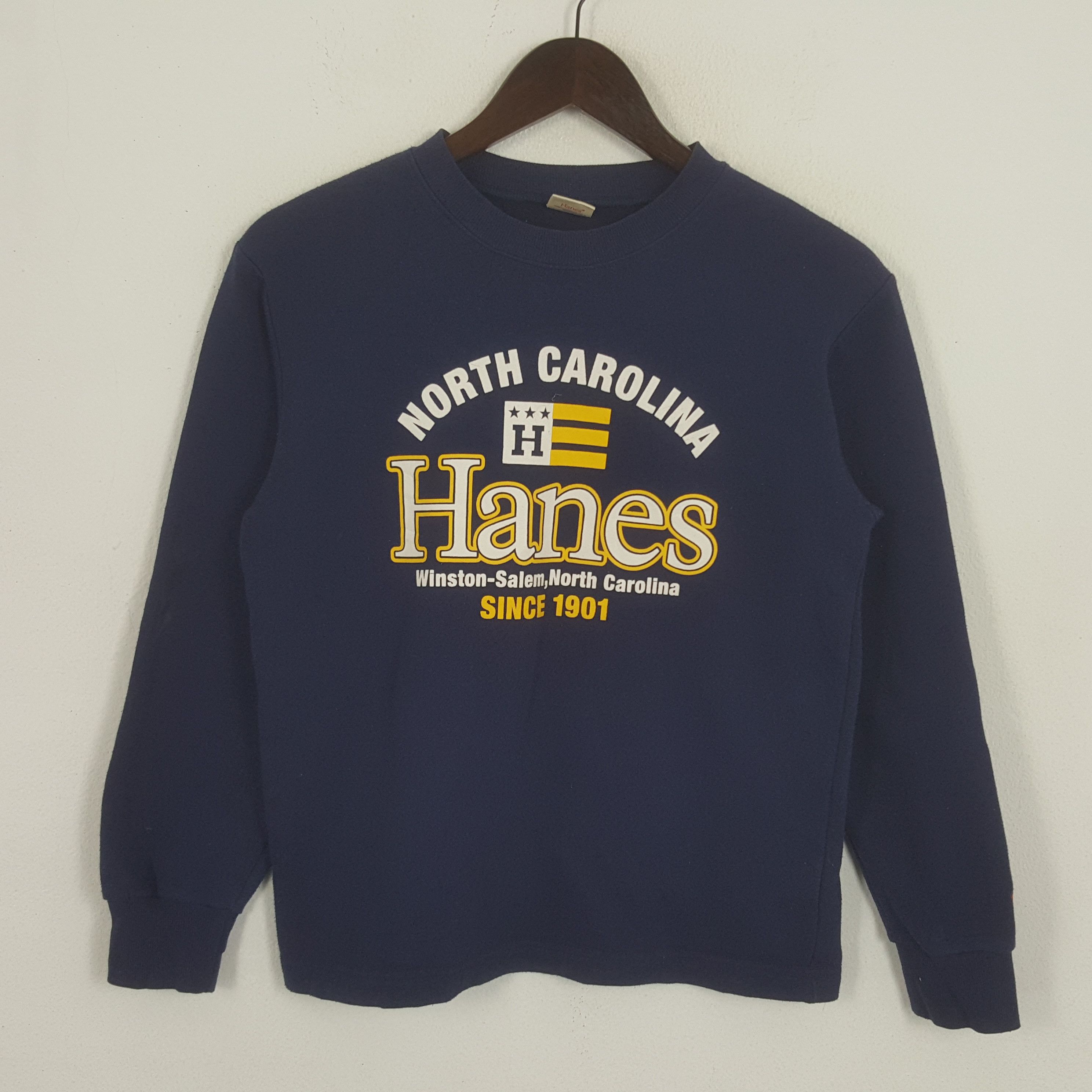 Vintage Hanes North Carolina 1901 Sweatshirt