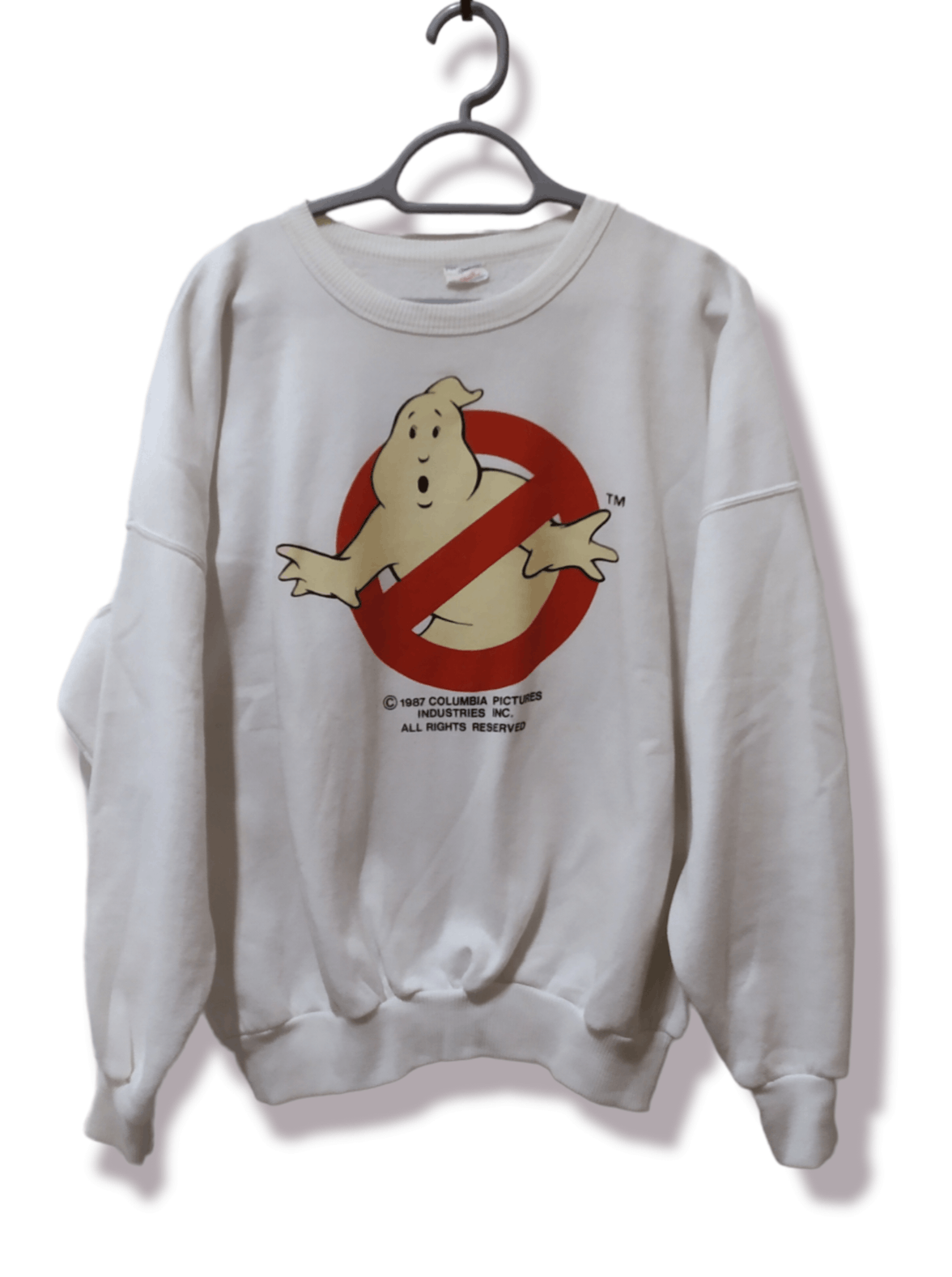 Vintage 1987 Ghostbusters Glow In The Dark Crewneck