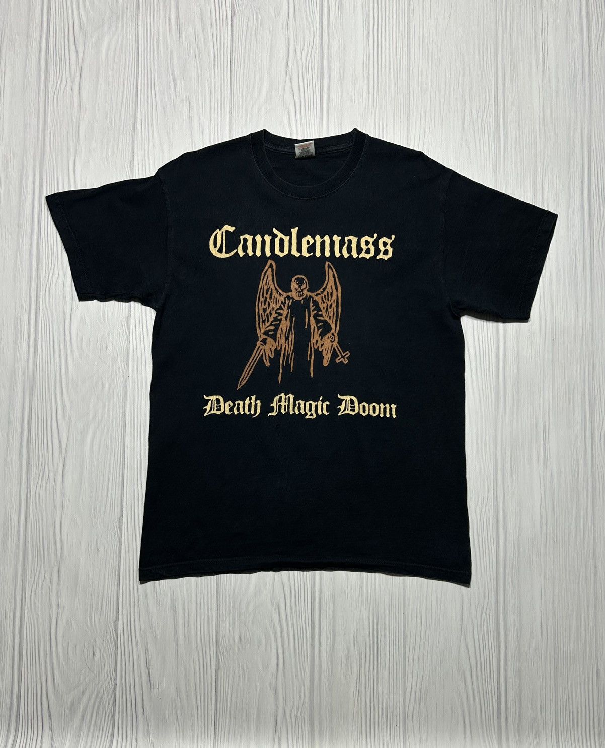 Vintage Candlemass Death Magic Doom Band T Shirt
