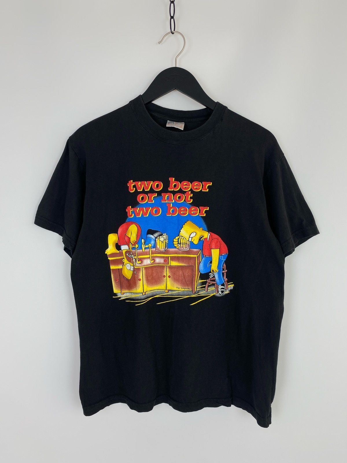 1990 S Vintage The Simpson Bart And Homer Beer T Shirt Hoodie, Sweatshirt | FlexRushtees.com