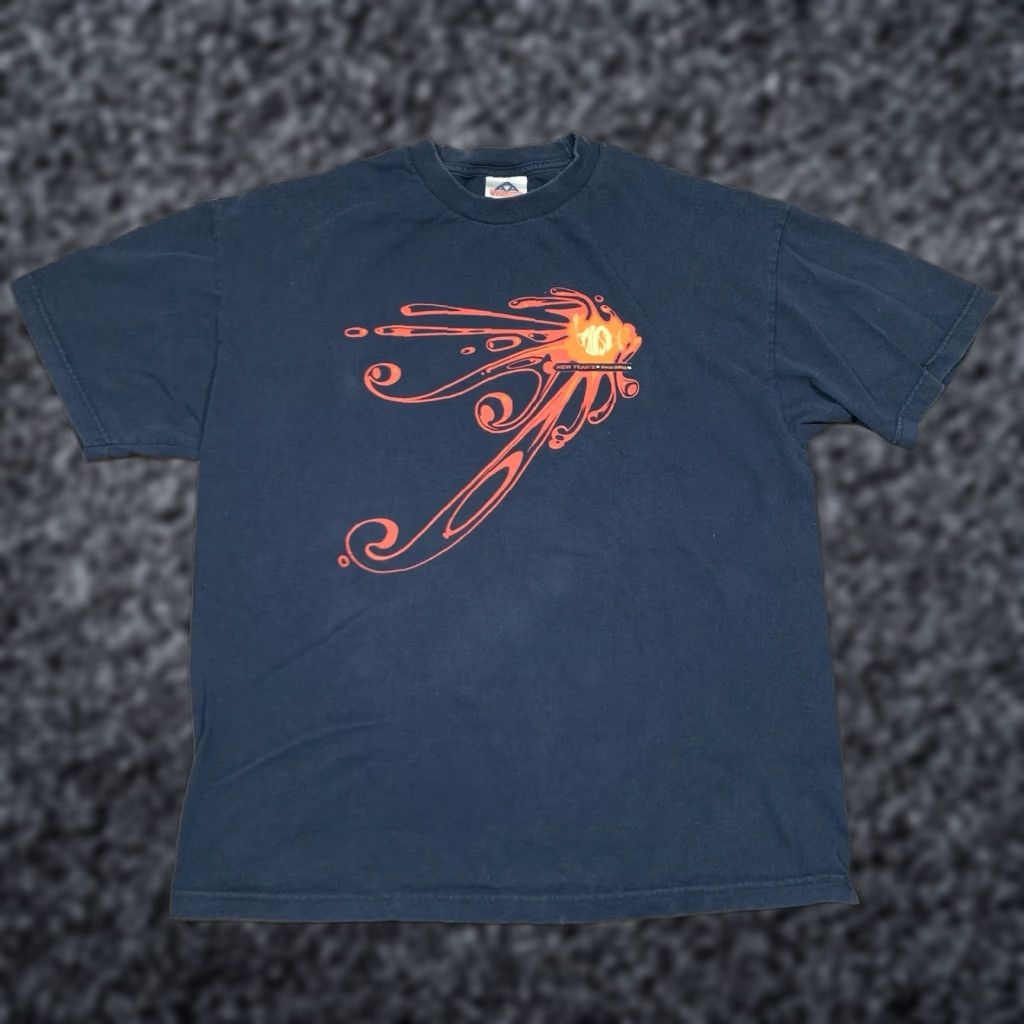Madison Vintage Phish T Shirt Madison Square Garden Nye 2002 03 Blue Short Sleeve Adult Xl Mens Clas Hoodie, Sweatshirt