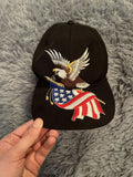 Usa Vintage American Flag Eagle Logo Cap T-Shirts, Hoodie, Sweatshirt | FlexRushtees.com