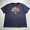 Majestic X Vintage Vintage New York Yankees T Shirt Xl Y2k Derek Jeter Mlb Rare Hoodie, Sweatshirt | FlexRushtees.com