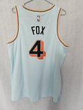 Nba San Antonio Spurs De Aaron Fox Jersey L T-Shirts, Hoodie, Sweatshirt | FlexRushtees.com