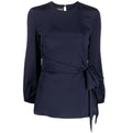 Moschino Silk Navy Blue Top T-Shirts, Hoodie, Sweatshirt | FlexRushtees.com
