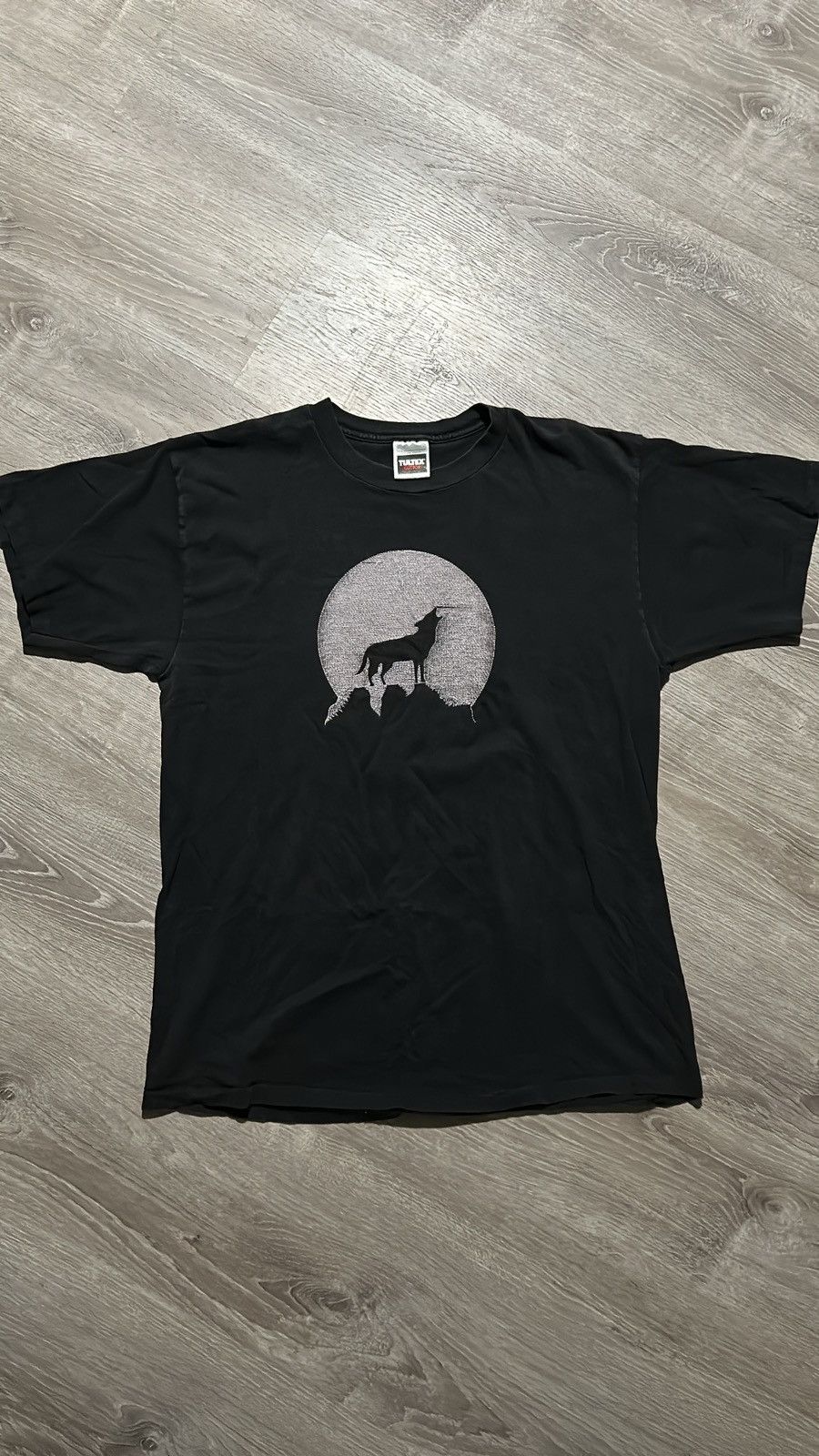 Tultex Vintage Wolf T Shirt Hoodie, Sweatshirt | FlexRushtees.com