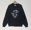 Vintage Jerzees Women Detective Art Sweatshirt