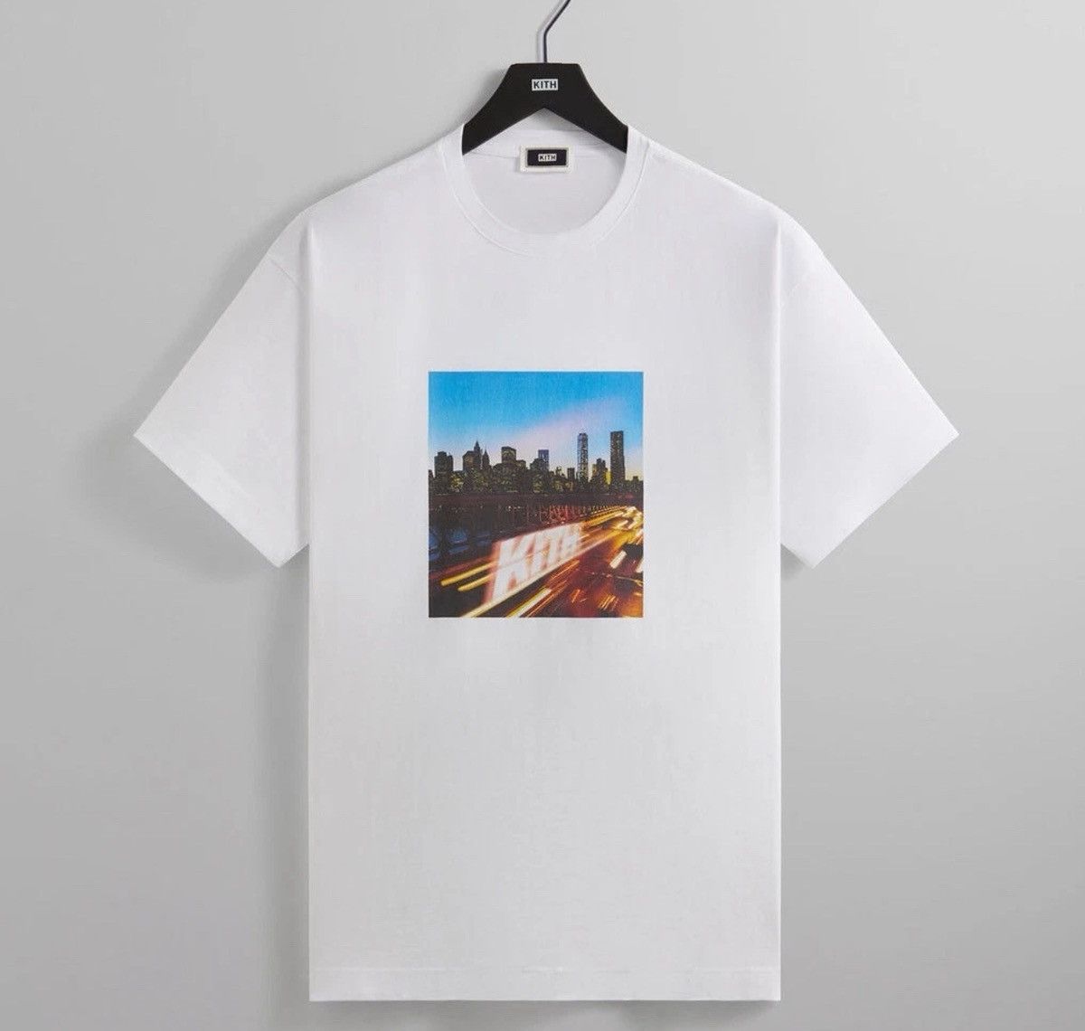 Kith Kin Speed Tee Logo T Shirt White Men S Size Xl Hoodie, Sweatshirt | FlexRushtees.com