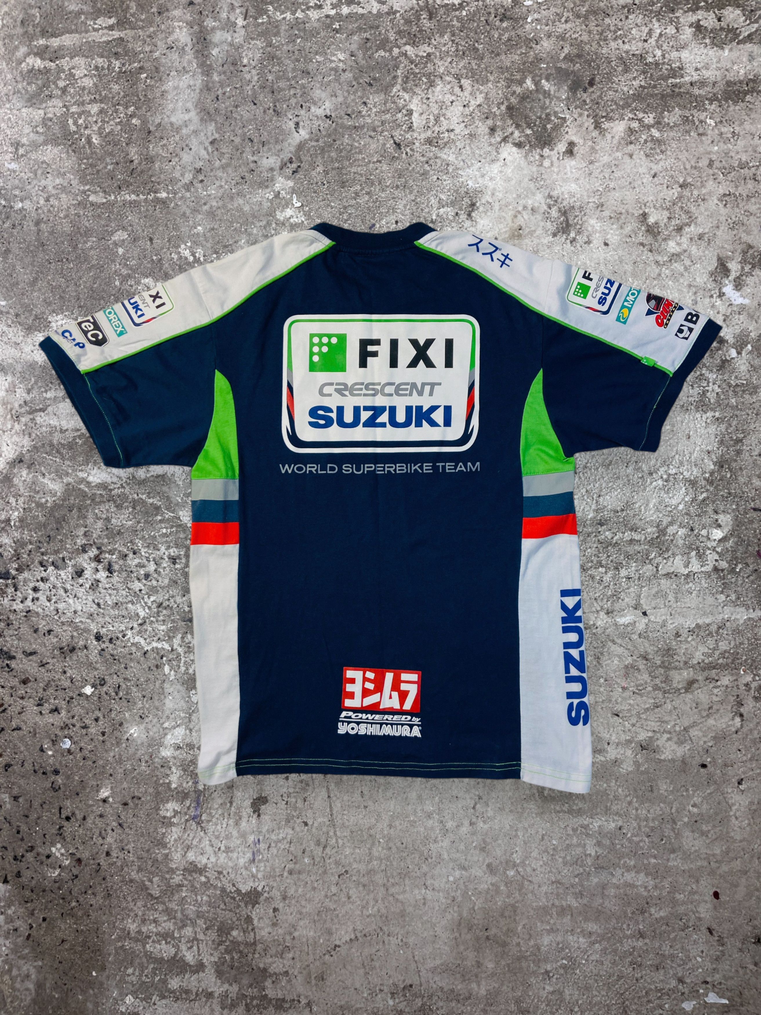 Japanese Brand Yoshimura Suzuki 2000s Rare Vintage Tee 273