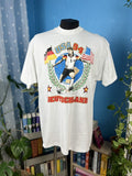 Hanes Vintage Soccer Shirt Usa 94 Deutschland Fifa