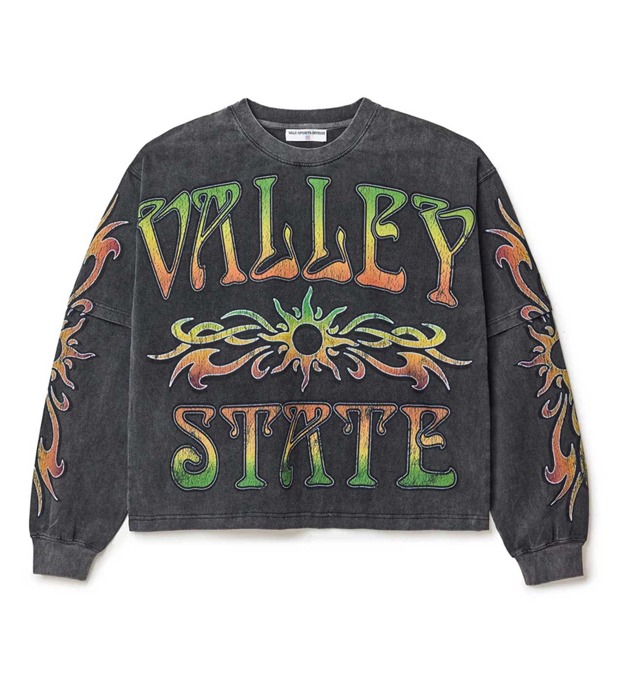 Vale Forever Tribal L S Tee Black