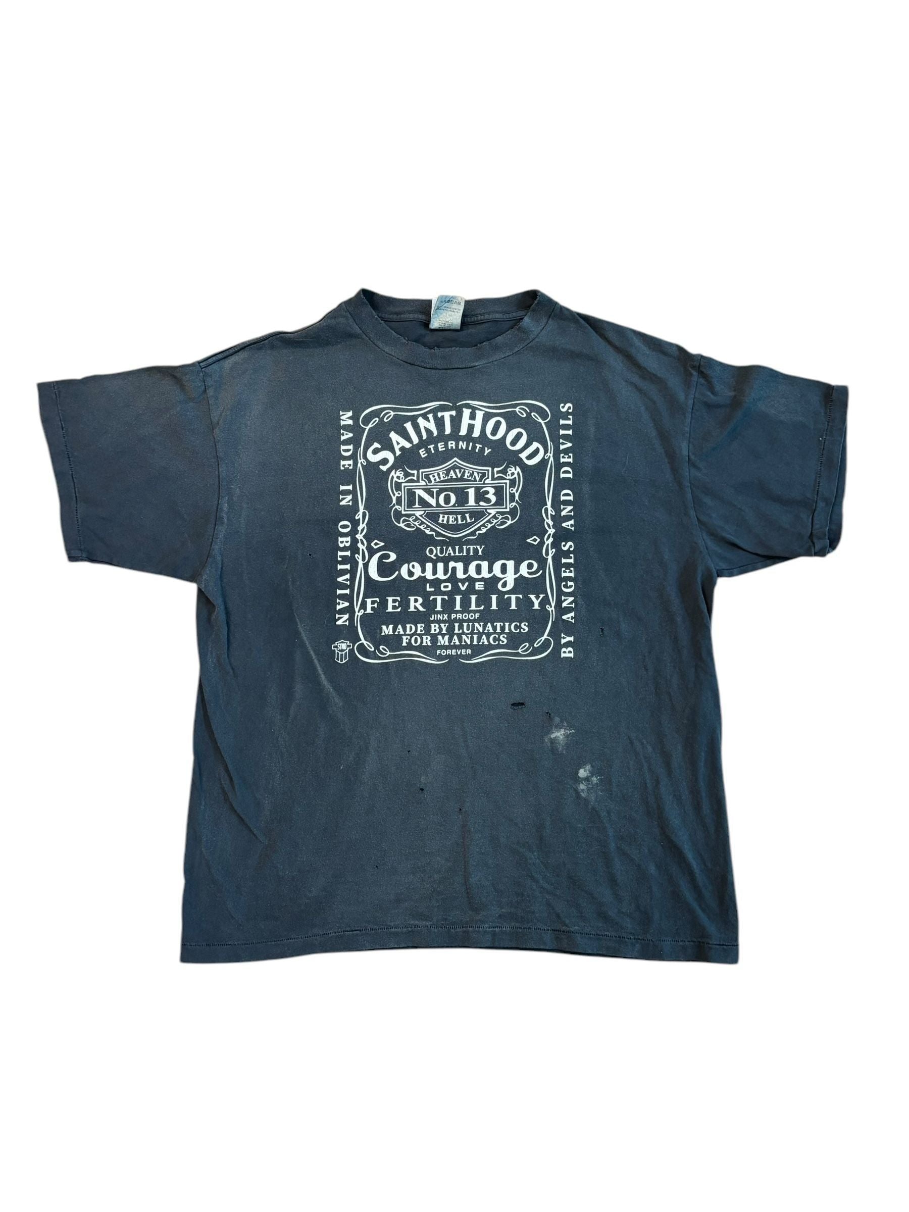 Saint Michael Sainthood Tee Grey Lightly Worn Hoodie, Sweatshirt | FlexRushtees.com