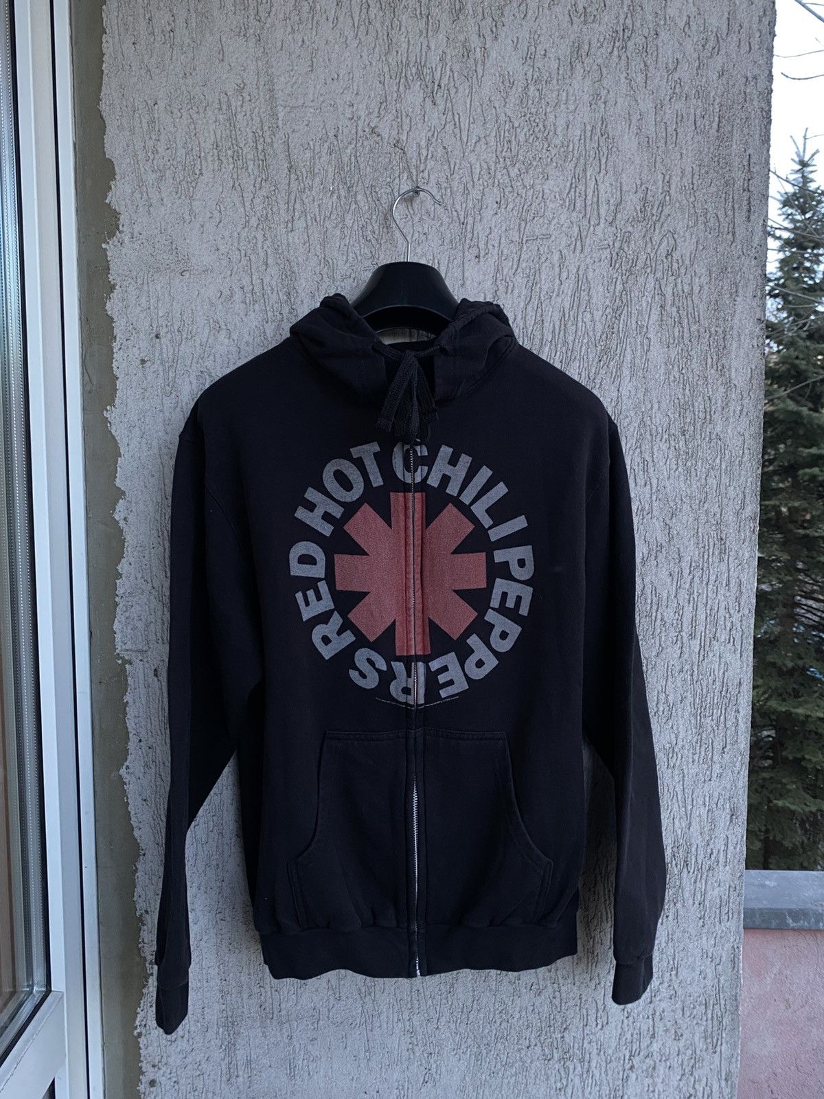 Vintage Red Hot Chili Peppers Zip Up Hoodie Ykk T-Shirts, Sweatshirt | AU16VibeMintTees.com