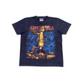 Band Tees Vintage Sepultura Chaos Ad Band Tshirt Hoodie, Sweatshirt | FlexRushtees.com