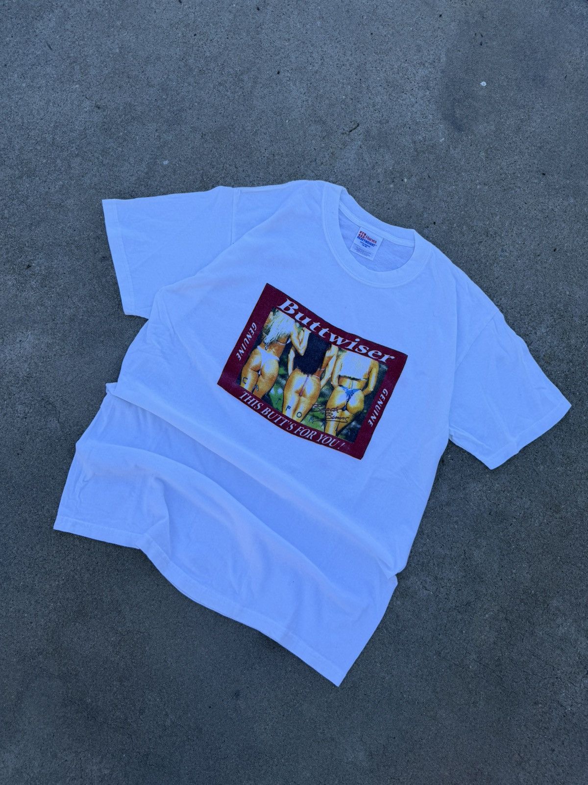 Vintage Budweiser Promo Tee This Butt S For You Graphic Hoodie, Sweatshirt | FlexRushtees.com