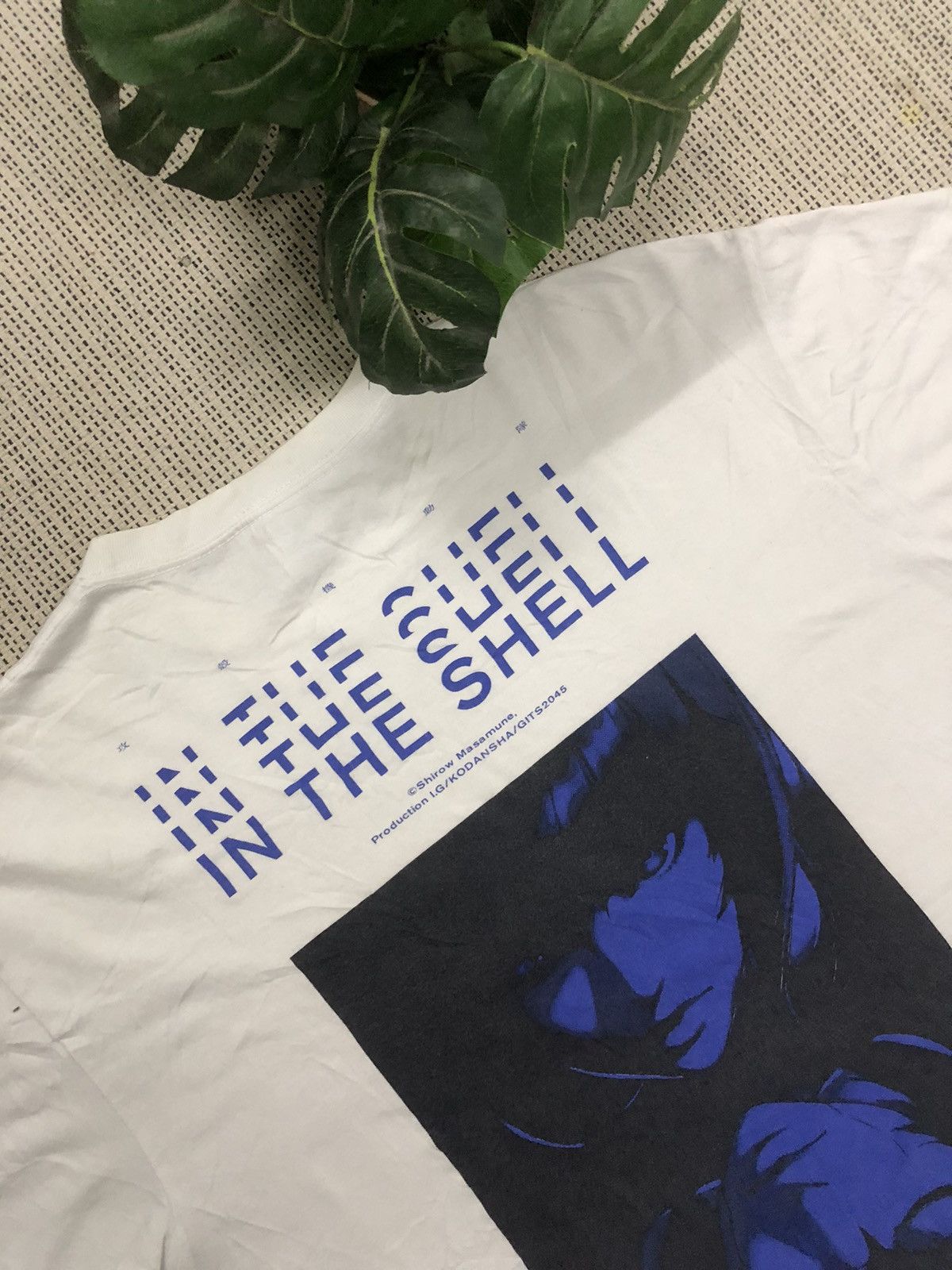 Japanese Brand X Vintage Quick Sale Vtg Ghost In The Shell Big Design Backhit Tee