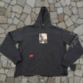 Palace The Godfather Hoodie Mens Large Black Graphic Print Hooded Pockets Sweatshirt Vito Corleone M