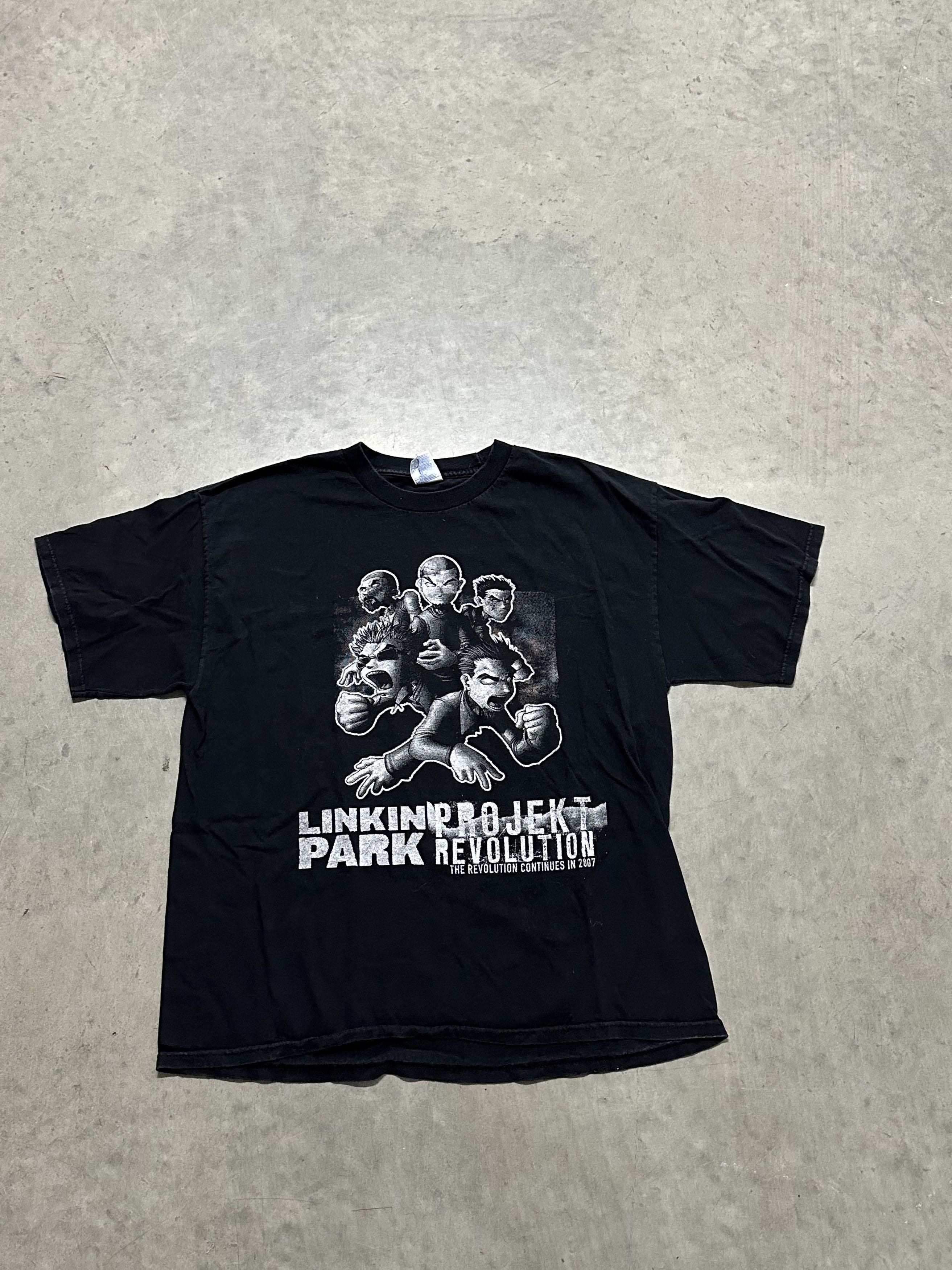 Vintage Linkin Park Tour Tshirt Hoodie, Sweatshirt | FlexRushtees.com