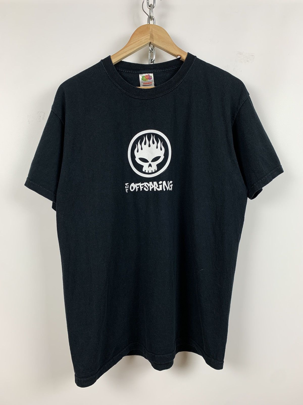 Band Tees 2000 Vintage The Offspring Black Band T Shirt Hoodie, Sweatshirt | FlexRushtees.com