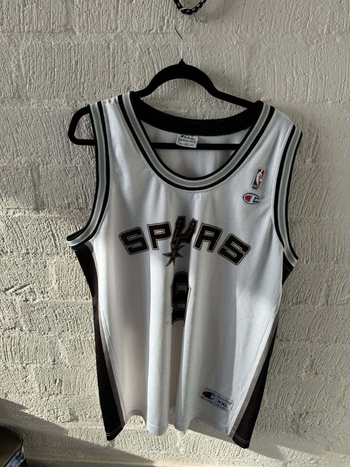Champion Nba European Spurs Tony Parker Jersey