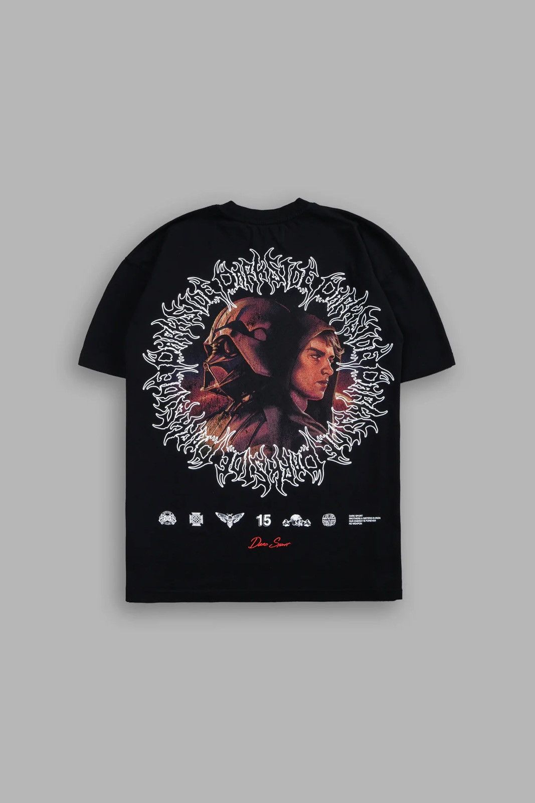 Sport Darc Sport Rise To Darkness Premium Oversized Tee In Black Hoodie, Sweatshirt | FlexRushtees.com
