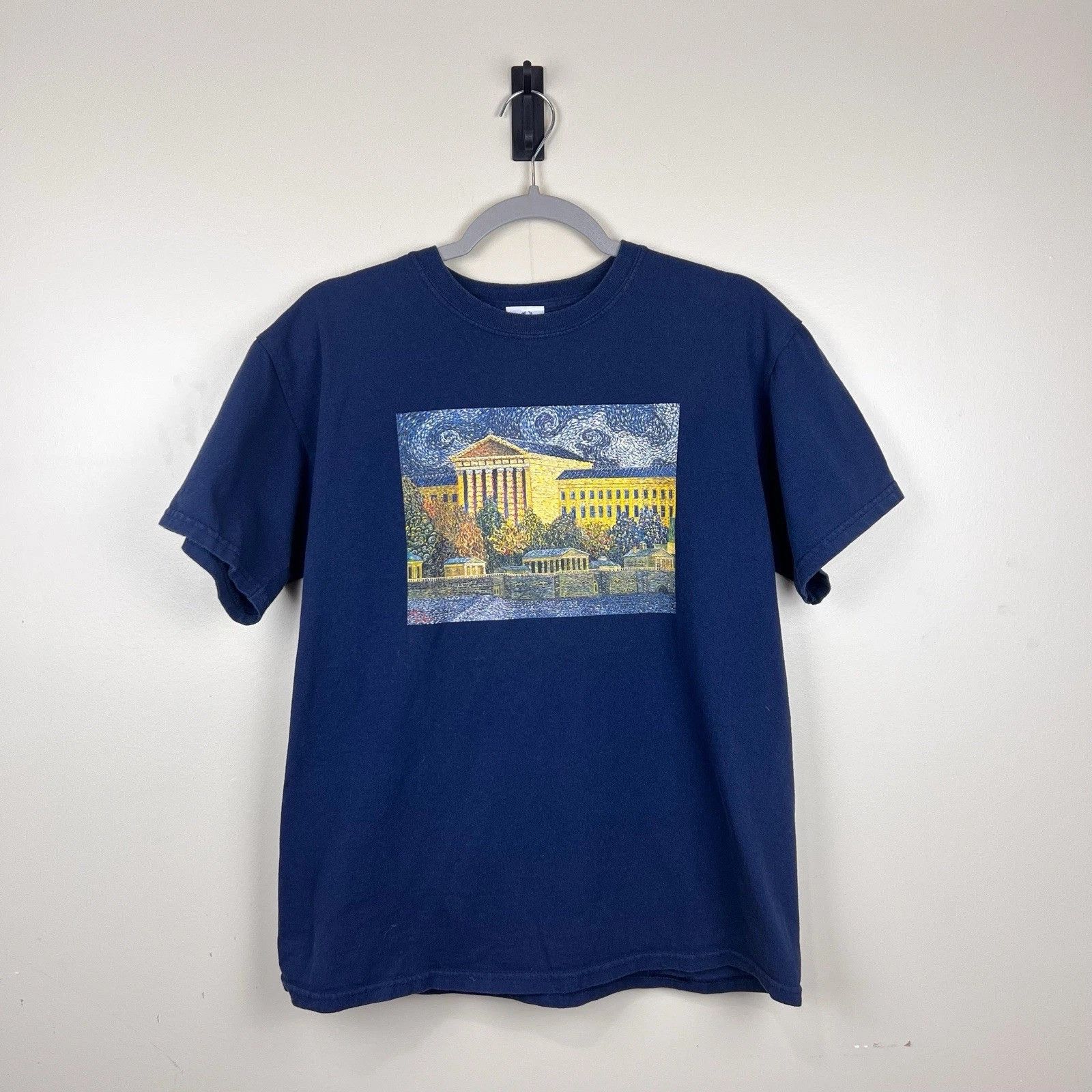 Other Vintage Philadelphia Museum Of Art Van Gogh T Shirt M Hoodie, Sweatshirt | FlexRushtees.com