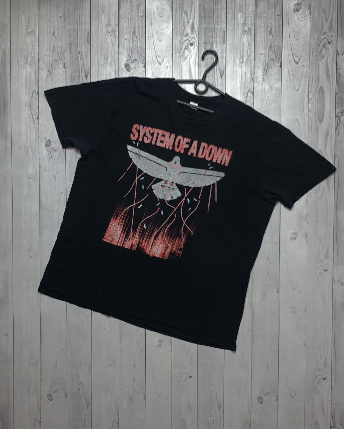 Vintage Tee System Of A Down Big Logo Size Xxl Hoodie, Sweatshirt | FlexRushtees.com