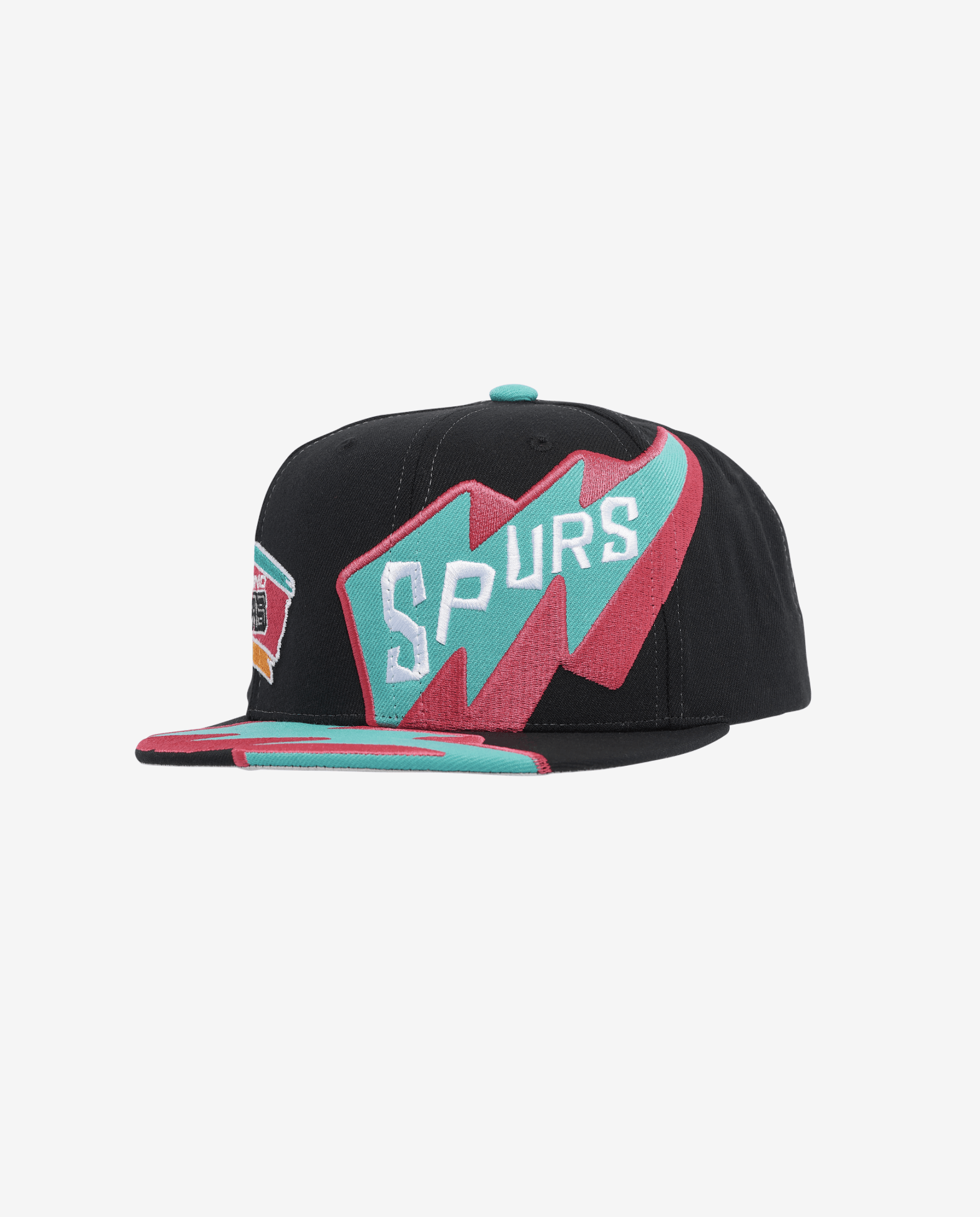Nba X Vintage Mitchell Ness Spurs Fast Times Snapback Adjustable