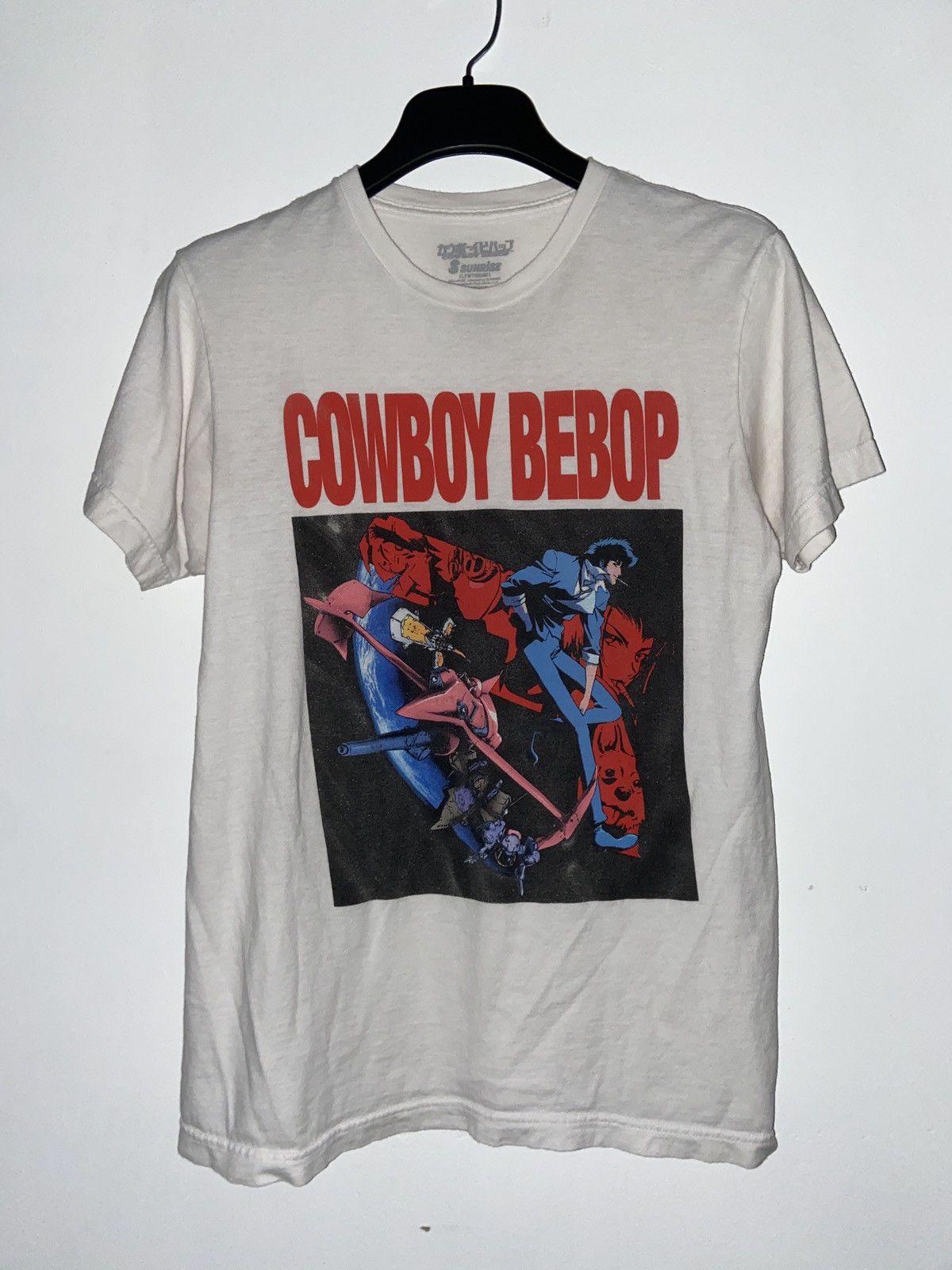 Designer Cowboy Bebop Anime Tee M Rare Find Merch Uni Manga Jp