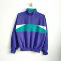 Other Vintage Classic Capt Blue Sport Active Quater Zipper