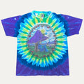 Blue Vintage Liquid Blue Mushroom 2000 T Shirt