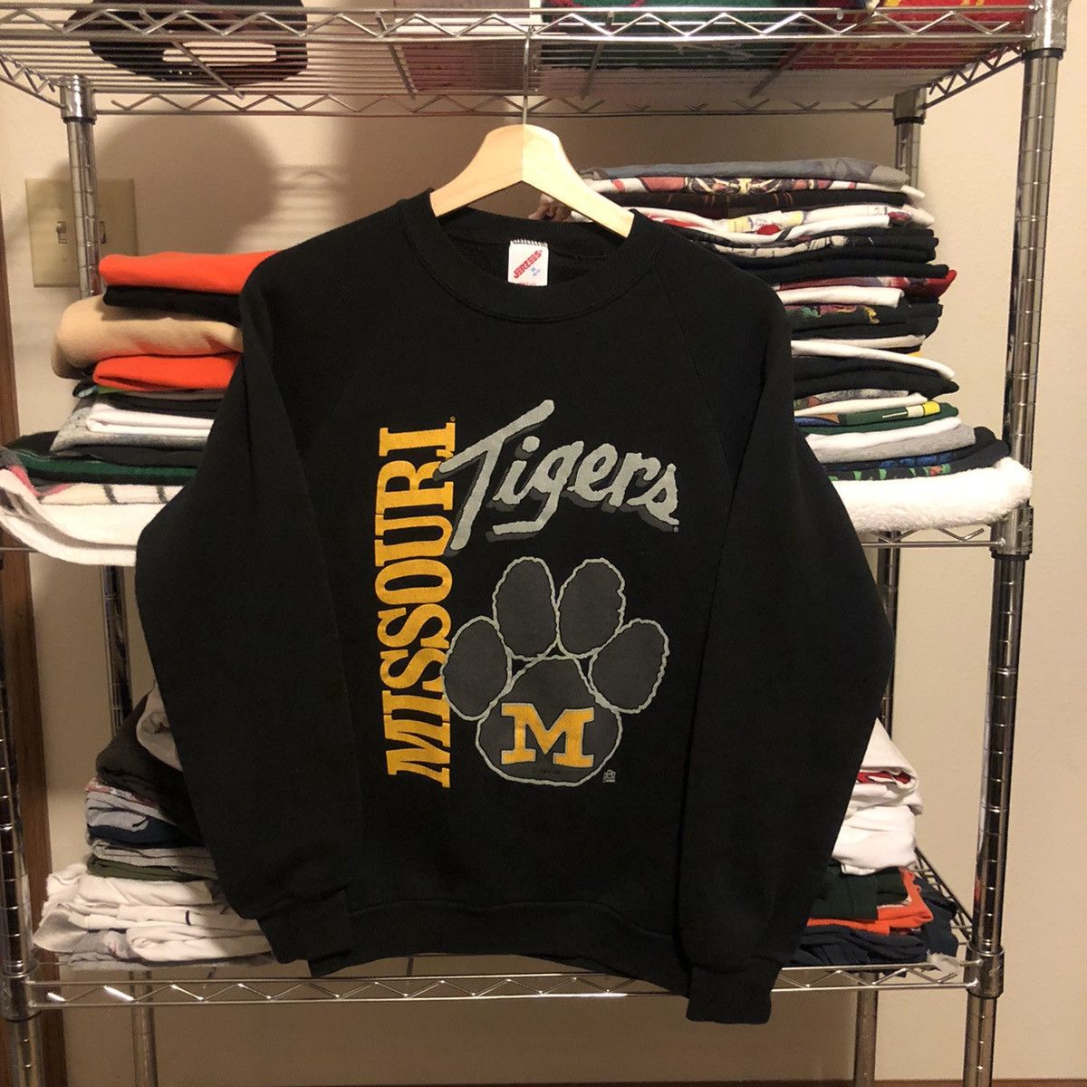 Vintage 80 S 90 S Missouri Tigers Sweatshirt