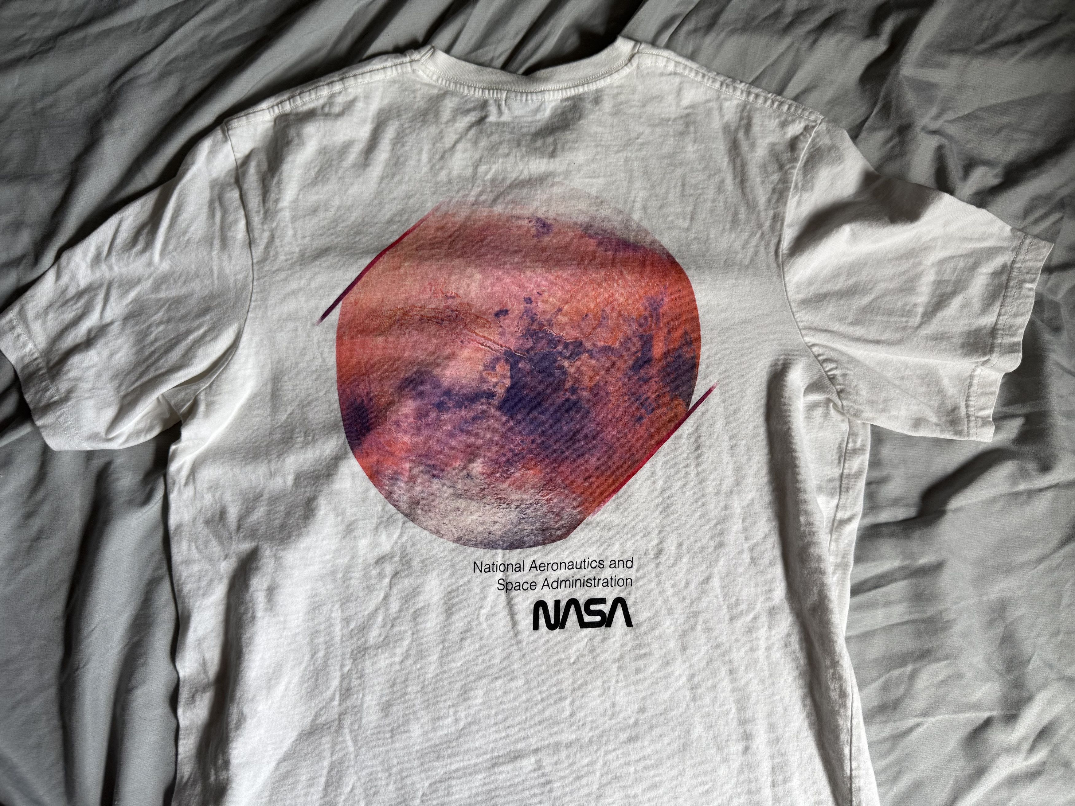 Collab Nasa Men S Graphic T Shirt L Feels Like S M