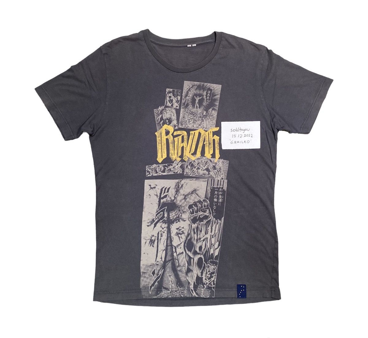Japanese Brand Fist Of The North Star Anime T Shirt Hoodie, Sweatshirt | FlexRushtees.com