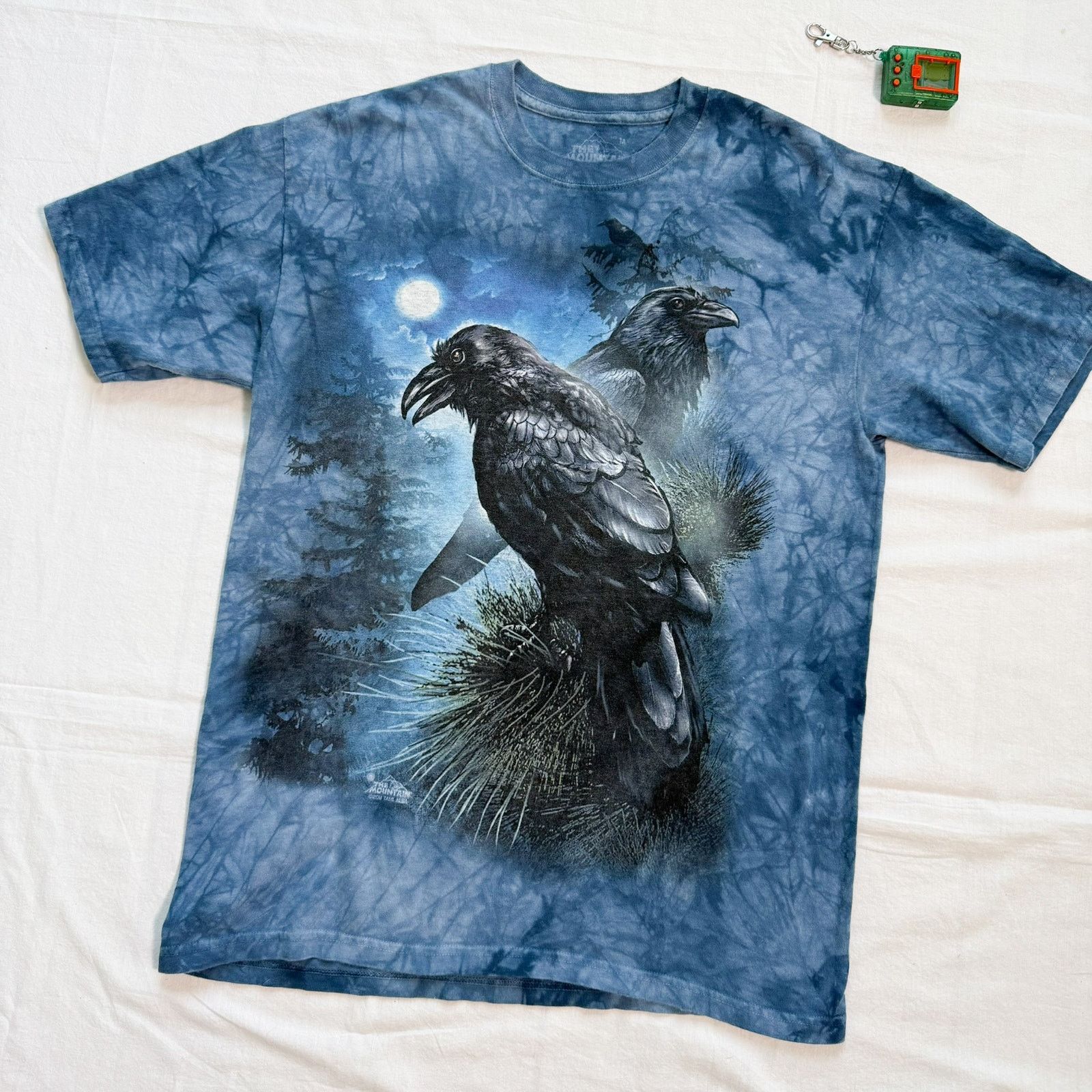Mountain The Mountain Raven Tie Dye Nature Graphic T Shirt M
