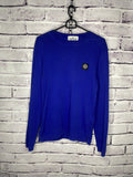 Stone Island Men S Stone Island Patch Program Logo Long Sleeve