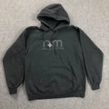 Vintage Hanes Hoodie Medium Pullover Added Matter Mens
