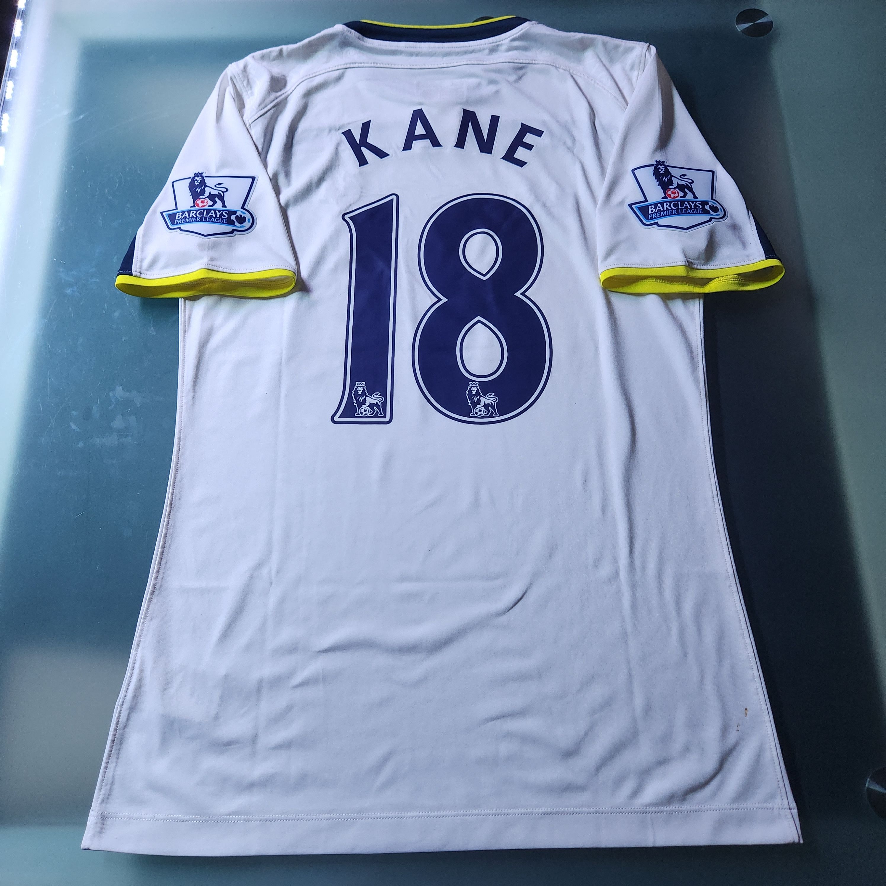Under Armour Authentic Tottenham Hotspur Spurs Kane 2014 2015 Home Jersey