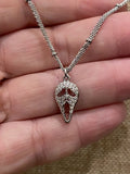 Jewelry Scream Mask Necklace