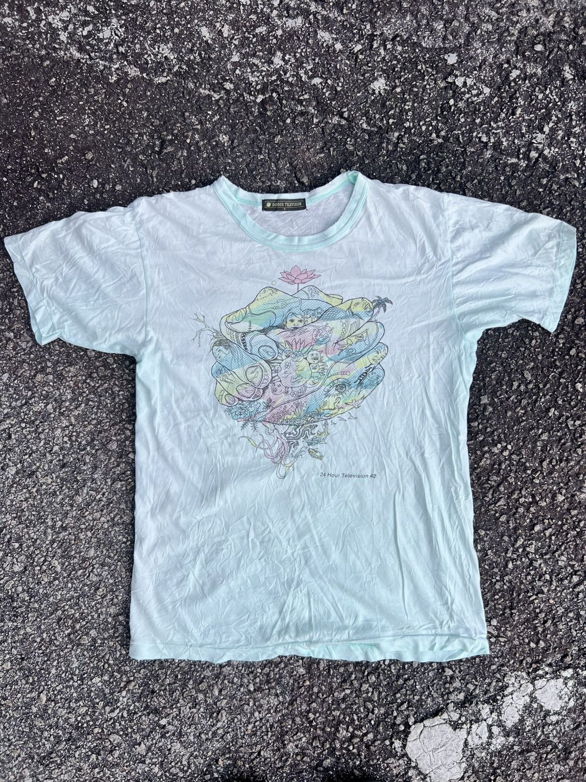 Vintage 24 Hour Television Printed Tee Hoodie, Sweatshirt | FlexRushtees.com