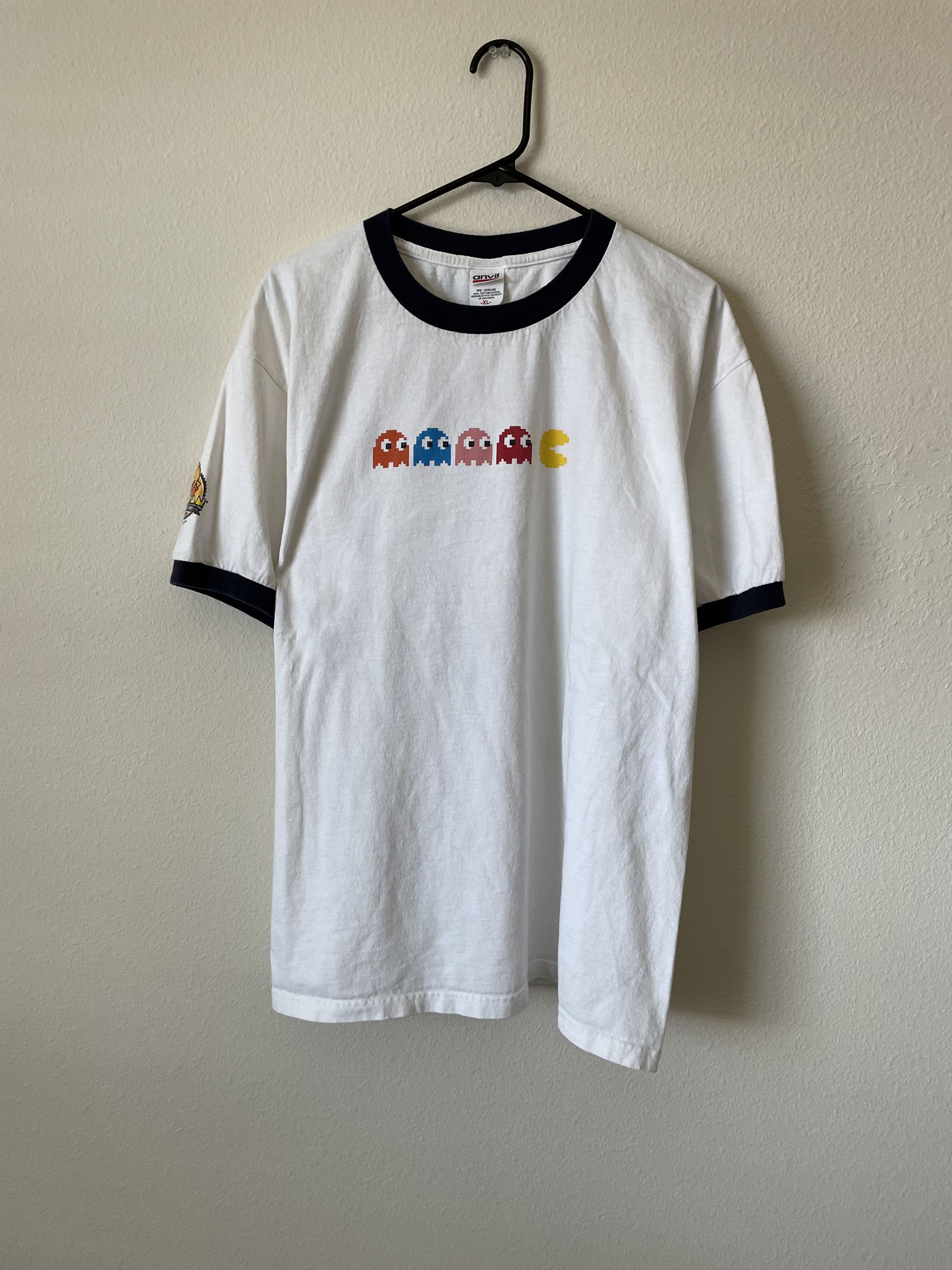Vintage 2005 Pac Man 25th Anniversary Promo T Shirt