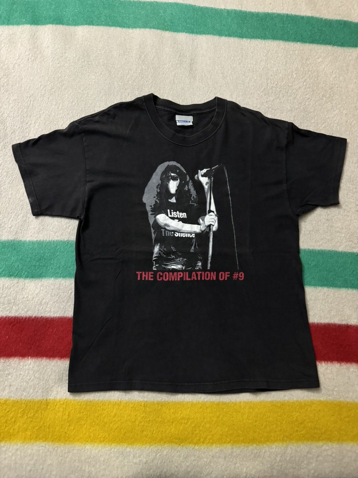 Number N Ine X Takahiromiyashita The Soloist Vintage 2001 Number N Ine Ramones Joey T-Shirts, Hoodie, Sweatshirt